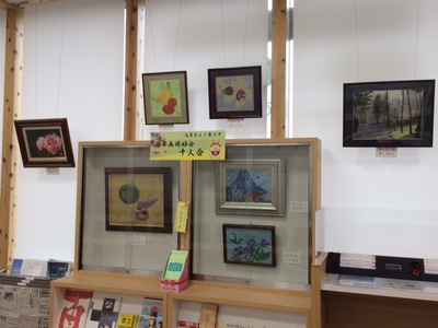 ５月の展示は日本画！