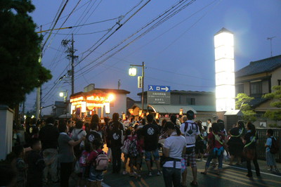 中野町のお祭り３日目