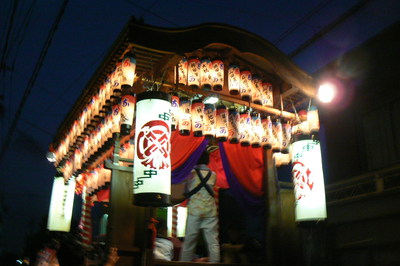 中野町のお祭り３日目