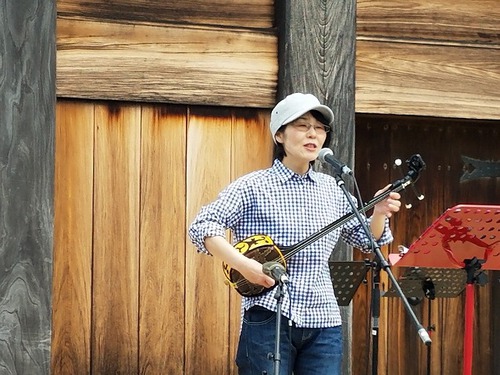 掛川城大手門のライブに参加しました♪