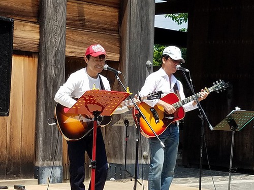 掛川城大手門のライブに参加しました♪