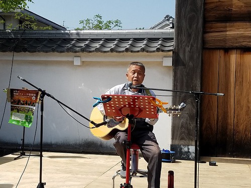 掛川城大手門のライブに参加しました♪