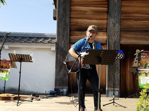 掛川城大手門のライブに参加しました♪