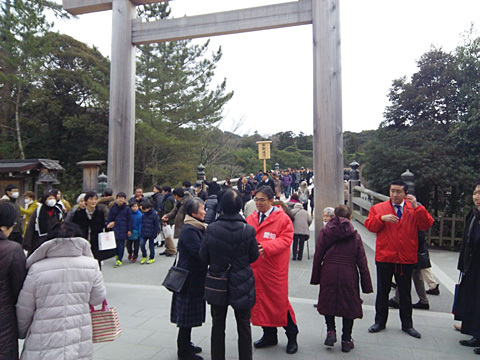 伊勢神宮初詣