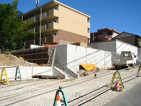 富塚町長坂：宅地造成工事(その９)