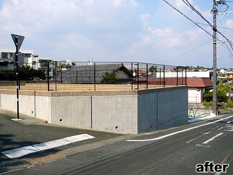 山手町：宅地造成工事（おわり）
