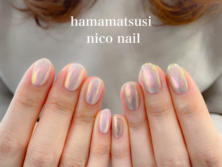 浜松市 中区 ネイルサロン Nico Nail ニコネイルのブログ キラキラなキャンディパウダーネイル