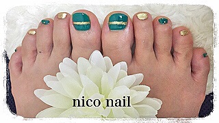 浜松市 中区 ネイルサロン Nico Nail ニコネイルのブログ 浜松市ニコネイルのキャンペーンフットネイル 色替えバージョン お安い料金です