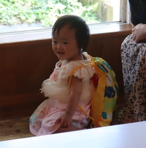 ゆいなちゃん１歳お誕生日おめでとうございます。