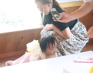 ゆいなちゃん１歳お誕生日おめでとうございます。