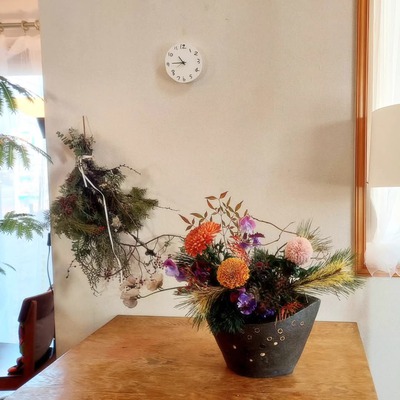 今年最後の…花屋草々 フラワータイム