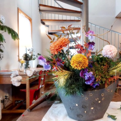 今年最後の…花屋草々 フラワータイム