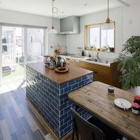 アイランドカウンターのあるkitchen★ 2021/04/09 16:48:00