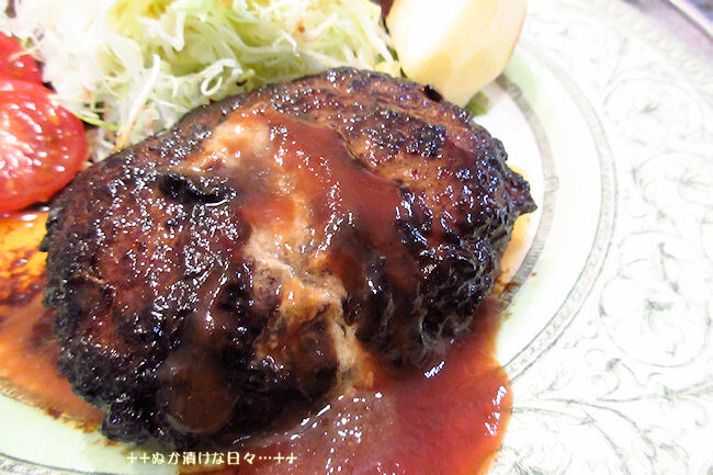 *メリ☆食* 肉汁ブシャー！なハンバーグ。