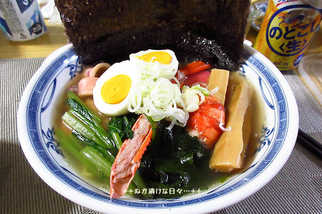 *メリままさん☆食* 実家で「北海道むろらんラーメン」