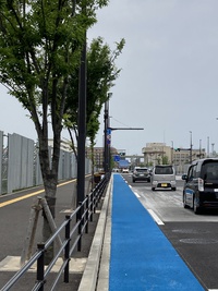 九大箱崎キャンパス跡地再開発幹線道路 開通