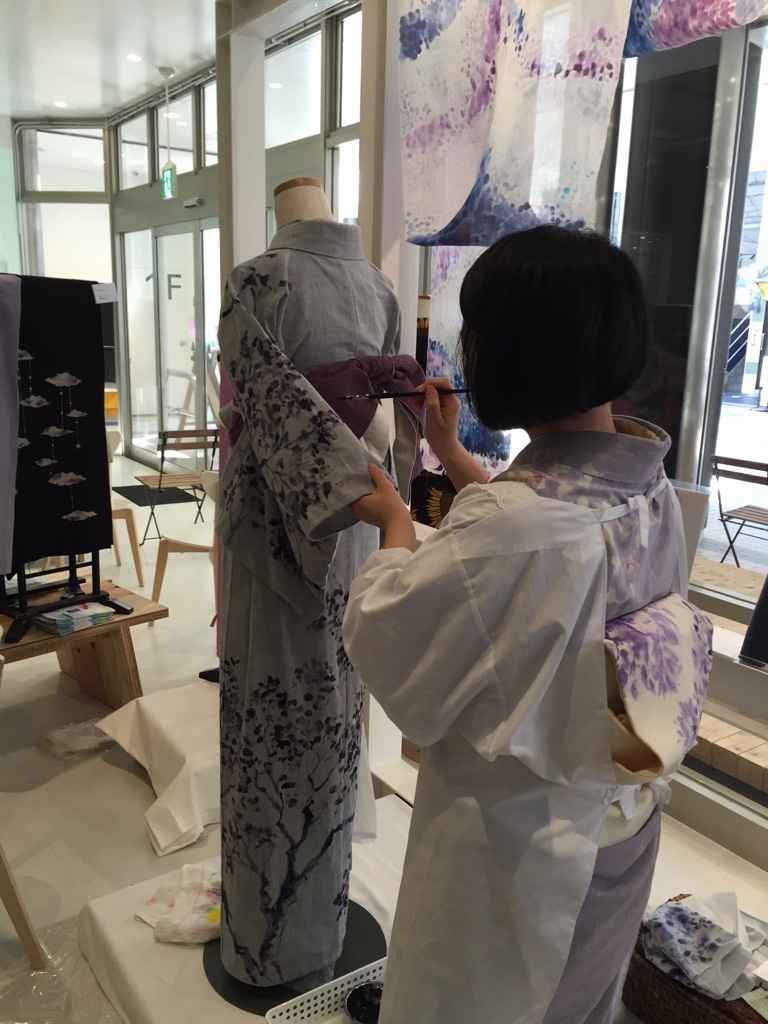 いとへんのまち　明日最終日です！