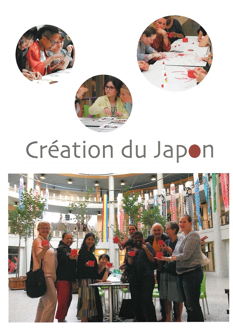 creations savoir-faire出店 in フランス パリ