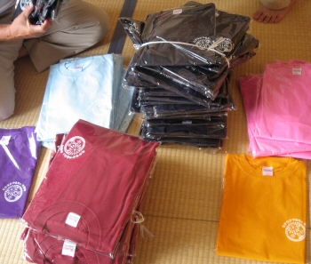 Ｔシャツできました
