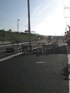 旧国道に歩道が
