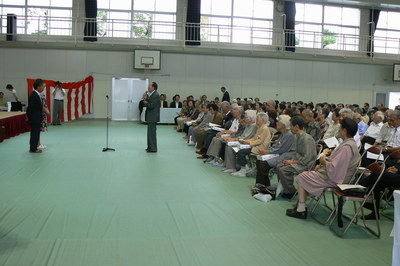 中ノ町地区　敬老会