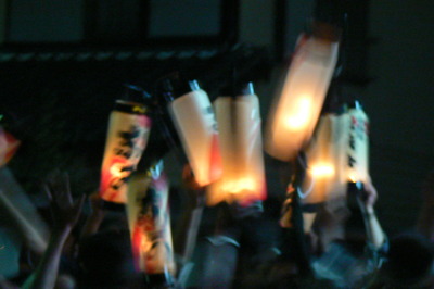 お祭り千秋楽！