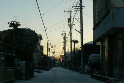 雪の朝３