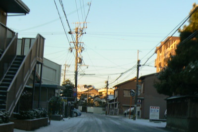 雪の朝３