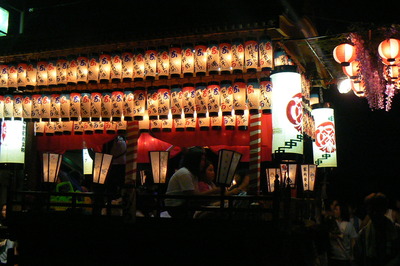中野町のお祭り始まる
