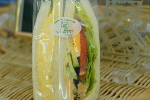 野菜＆エッグサンド♪