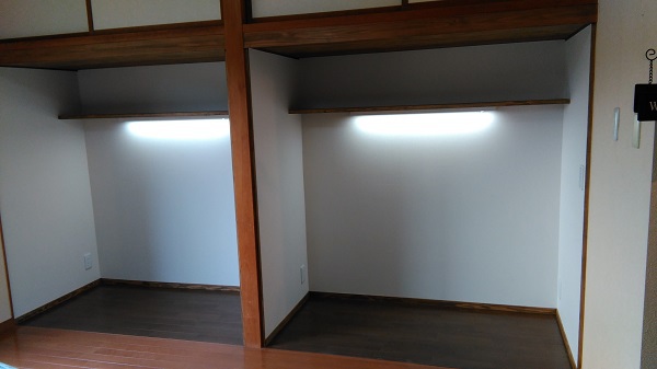リフォームで壁ぴったりの家具