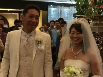 ご結婚おめでとう！！　　富塚　ヒキタ