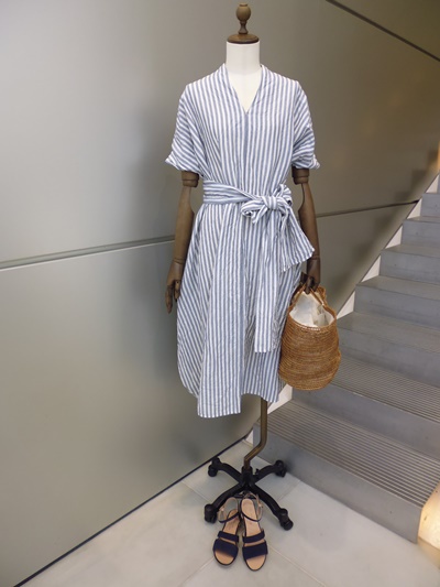 R D M Co オールドマンズテーラー S L V Neck Ribbon Dress Opus B浜松店