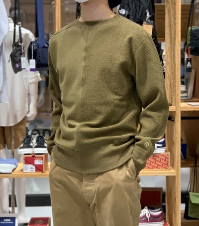 NIGEL CABOURN ARMY CREW JERSEY MIX | Cramet(イオンモール浜松志都呂店)