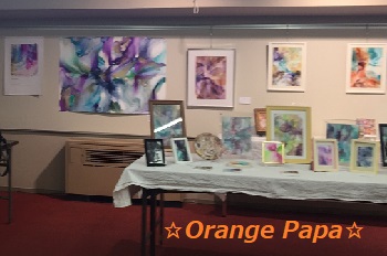 袋井のインクアート展♪