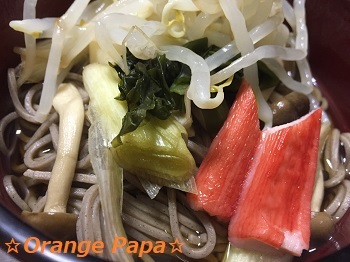 年越しそば♪（オレンジパパは閉店しました）