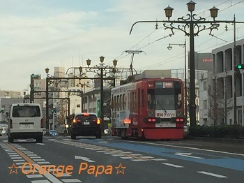 豊橋の路面電車♪