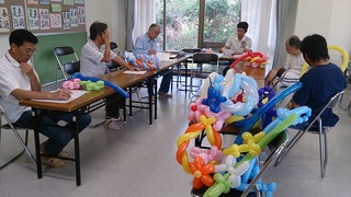 青少年健全育成会さんでバルーン
