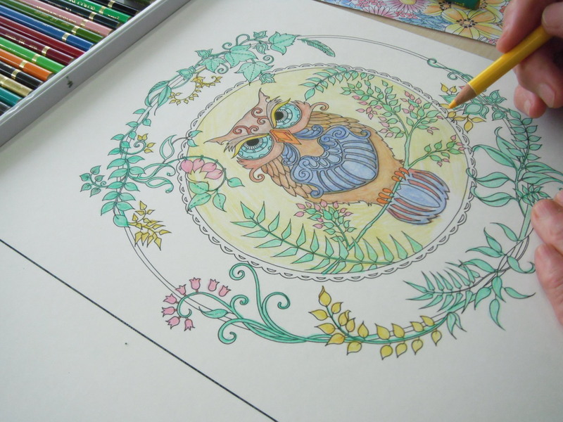 大人のぬり絵