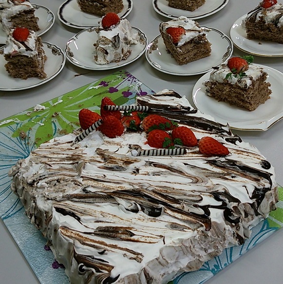 2月のお誕生日ケーキ