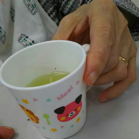 新しいお湯のみ