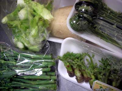 春野菜