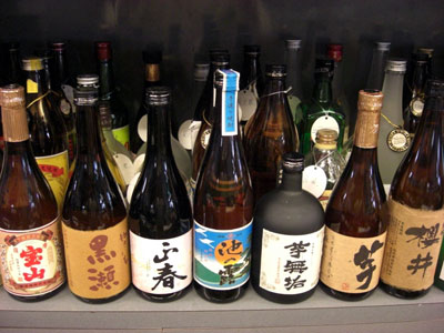 焼酎ボトル