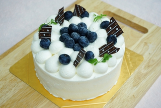 ブルーベリーショートケーキ Bake Cake ぱふ