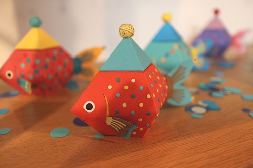 陶器とペーパーアートの作品展〝水族館〟 【さかな】