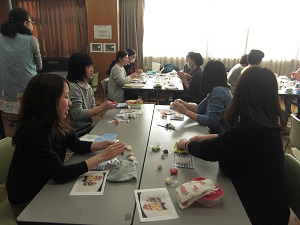 12月マジパン講座も、大好評