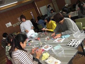 12月マジパン講座も、大好評