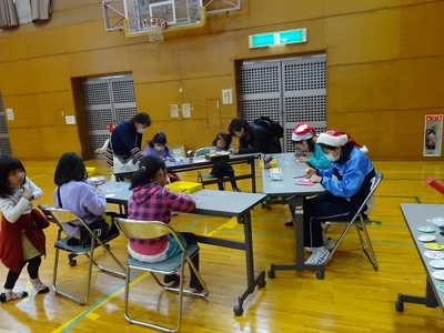 クリスマス会無事終了、盛況でした！！