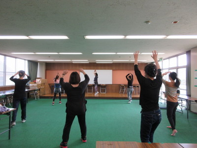 ３月エアロビ＆ツインポール講座好評でした。