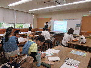 ７月講座報告と８月講座募集開始